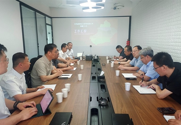 張佩峰一行調(diào)研省建筑設(shè)計(jì)院新疆分公司、…